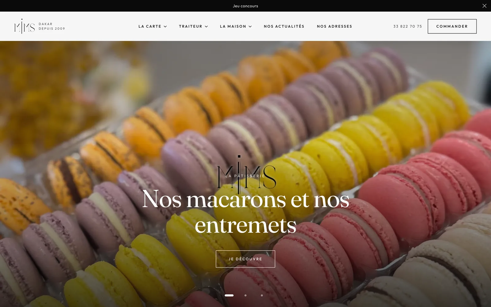 Aperçu du site MIMS